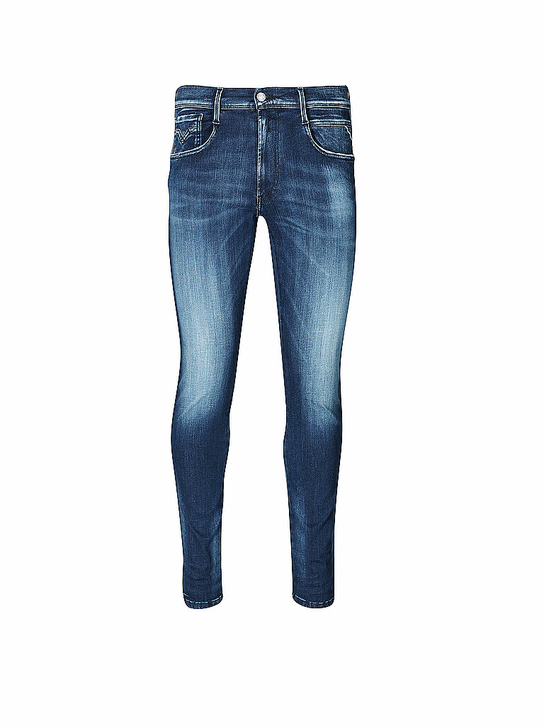 REPLAY Jeans Slim Fit Ambass Hyperflex Re- Used  blau | 30/L34 von Replay