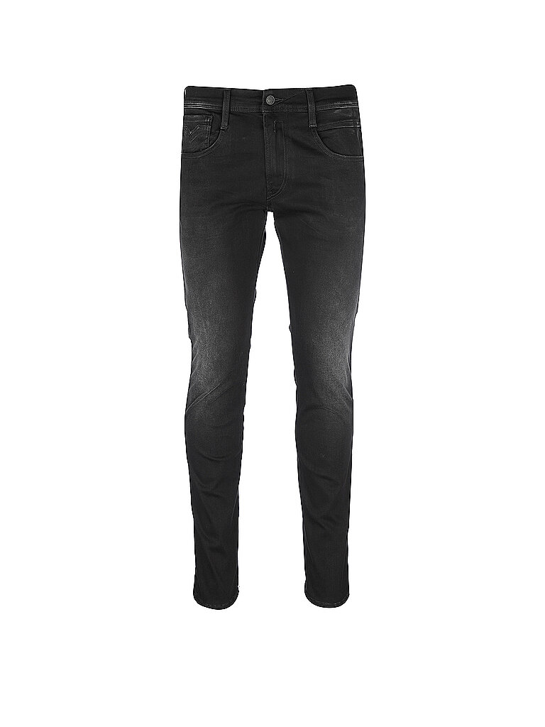 REPLAY Jeans Slim Fit Anbass X-Lite Hyperflex schwarz | 28/L32 von Replay