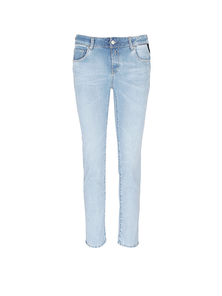 REPLAY Jeans Slim Fit  Faby 7/8 hellblau | 24/L28 von Replay