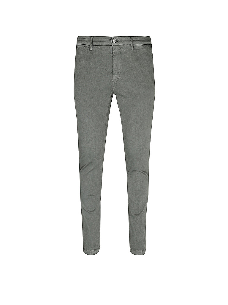 REPLAY Jeans Slim Fit ZEUMAR - Hyperflex dunkelgrün | 32/L32 von Replay