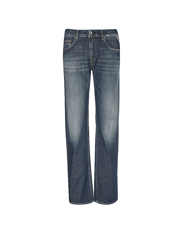 REPLAY Jeans Straight Fit 7/8 AKEME dunkelblau | 26/L32 von Replay