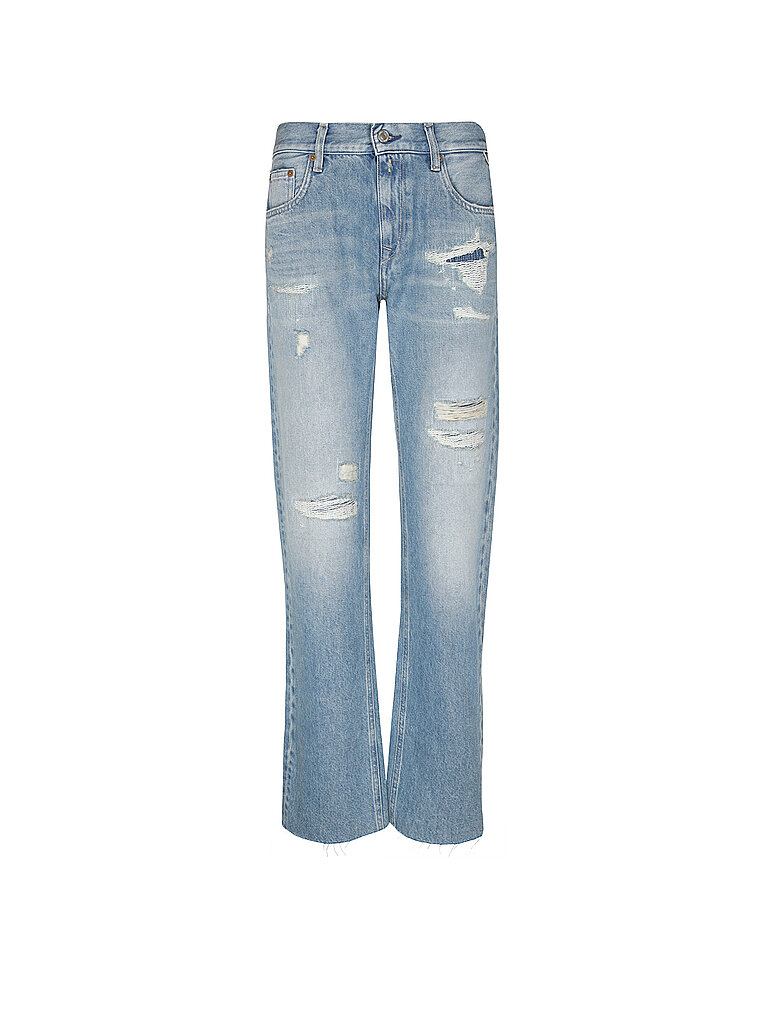 REPLAY Jeans Straight Fit 7/8 AKEME hellblau | 24/L32 von Replay