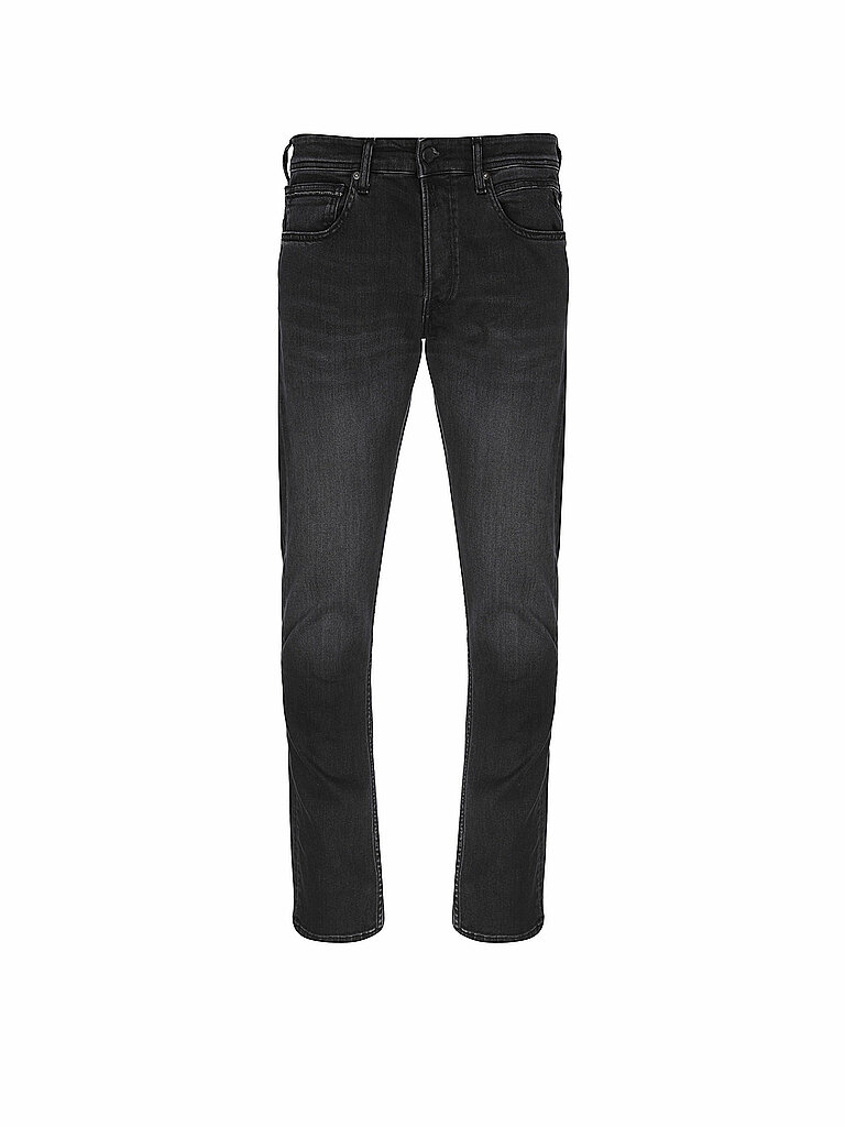 REPLAY Jeans Straight Fit schwarz | 28/L32 von Replay