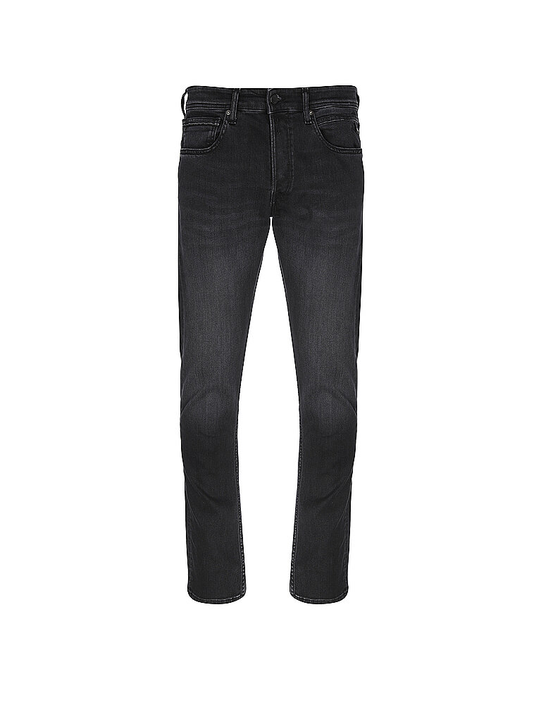 REPLAY Jeans Straight Fit schwarz | 30/L34 von Replay