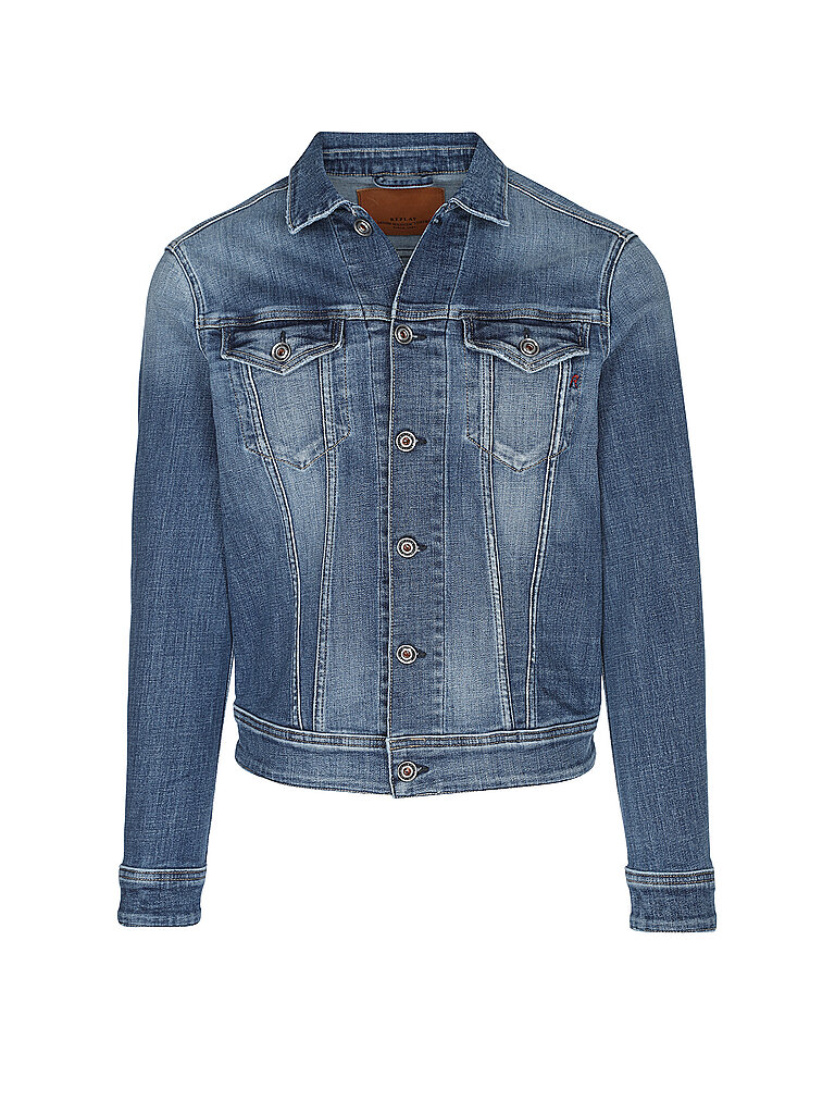 REPLAY Jeansjacke blau | S von Replay