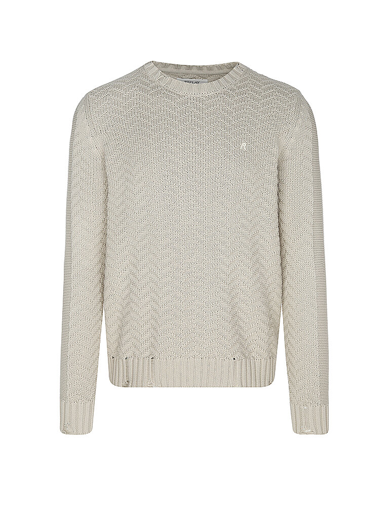 REPLAY Pullover  beige | L von Replay