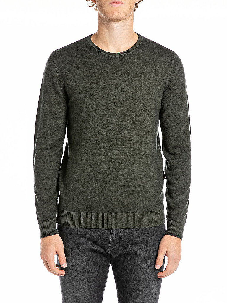 REPLAY Pullover olive | L von Replay