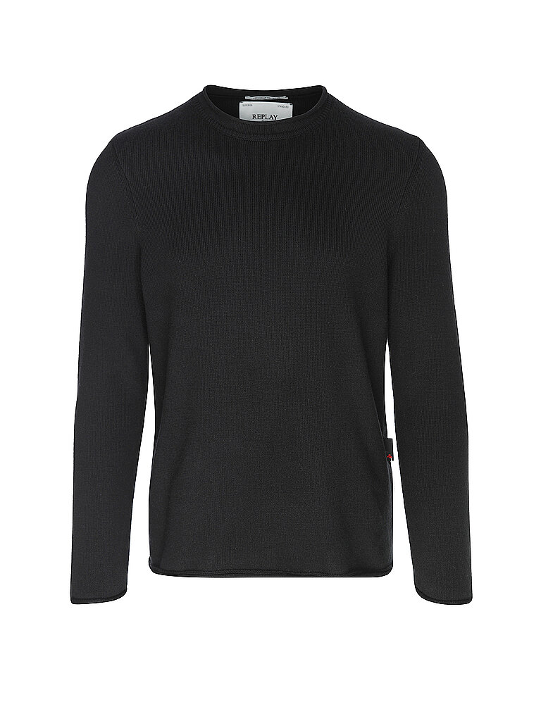 REPLAY Pullover schwarz | L von Replay