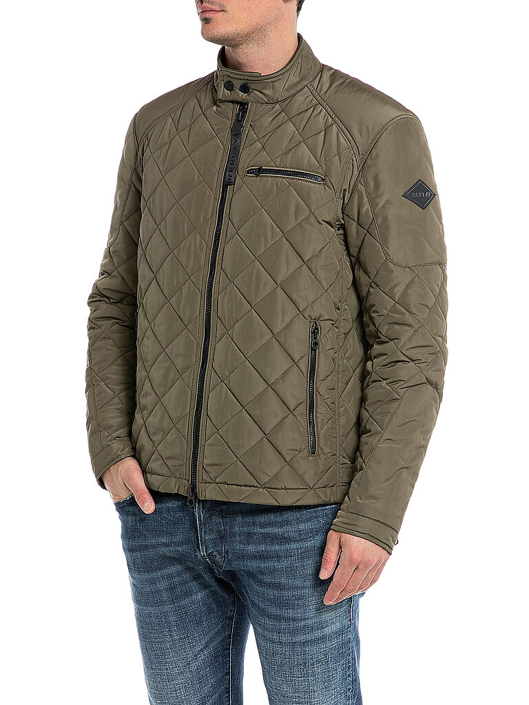 REPLAY Steppjacke  olive | M von Replay