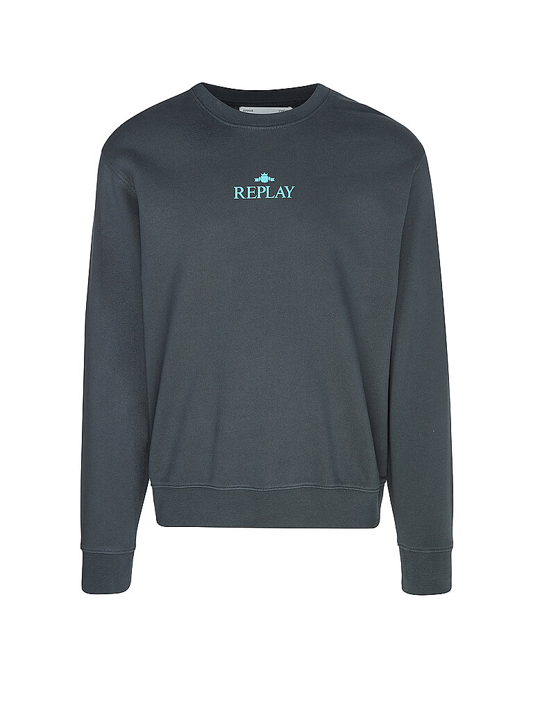 REPLAY Sweater grau | L von Replay