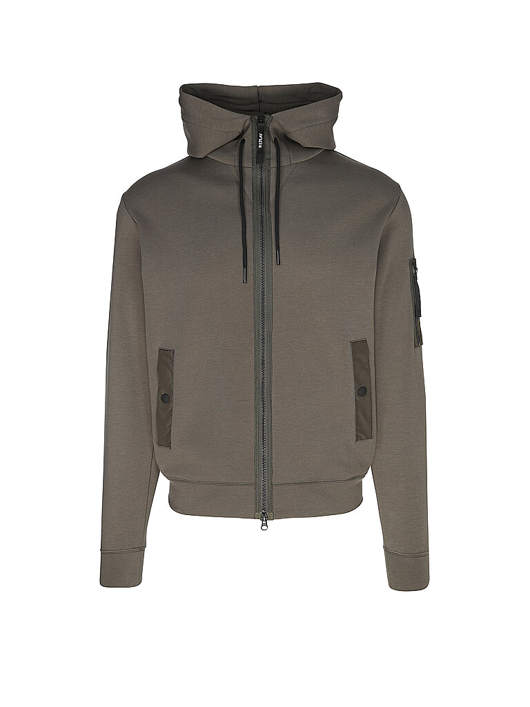 REPLAY Sweatjacke  olive | L von Replay