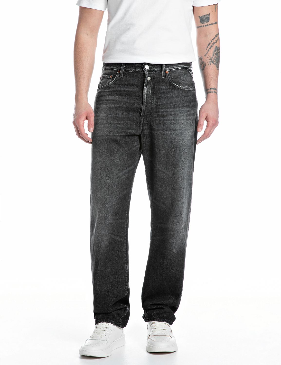 Replay Straight-Jeans »M9Z1 9Zero1 90´s Straight Fit«, mit Washed-Look von Replay