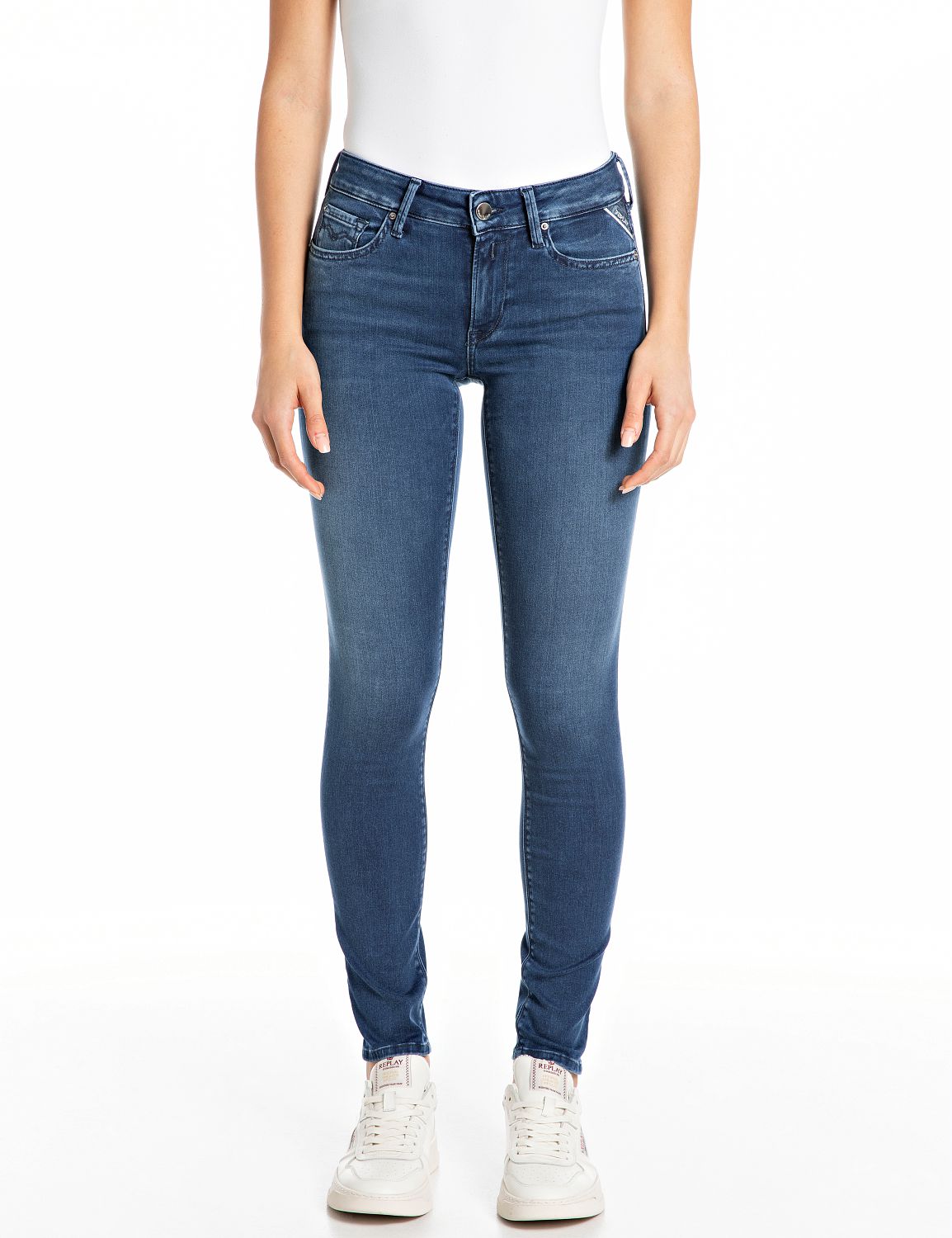 Replay 5-Pocket-Jeans »NEW LUZ Skinny Fit«, in Ankle-Länge von Replay