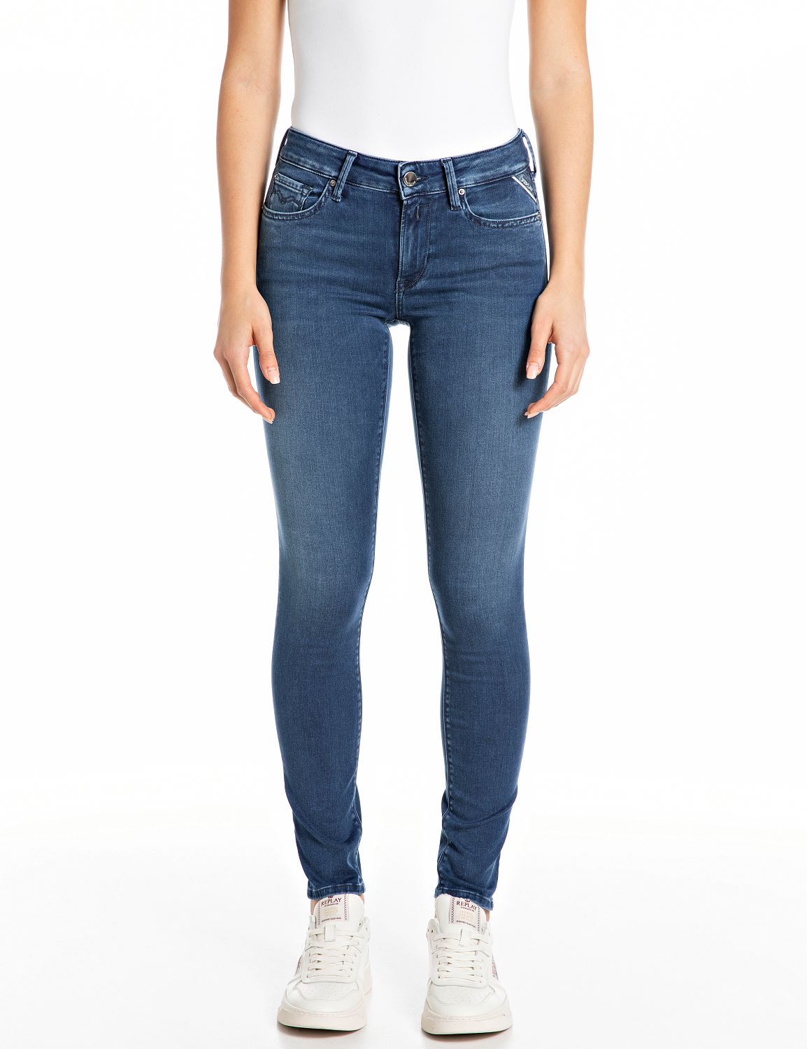Replay 5-Pocket-Jeans »NEW LUZ Skinny Fit«, in Ankle-Länge Replay 5-Pocket-Jeans »NEW LUZ Skinny Fit«, in Ankle-Länge von Replay