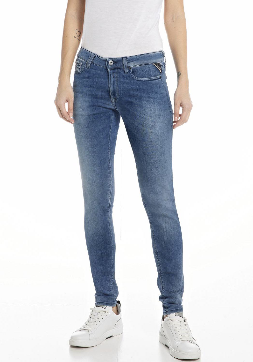 Replay 5-Pocket-Jeans »NEW LUZ Skinny Fit«, in Ankle-Länge von Replay