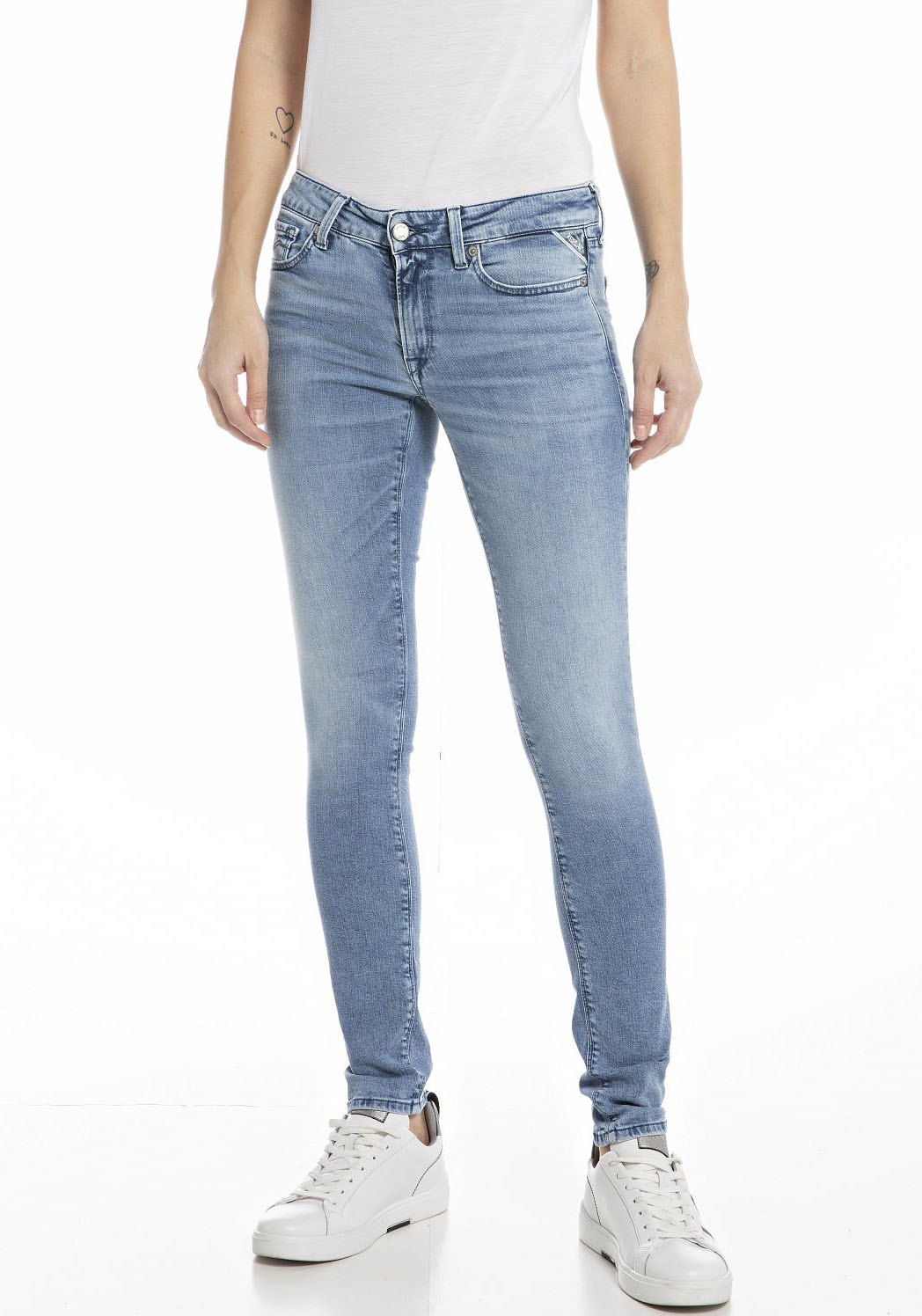 Replay 5-Pocket-Jeans »NEW LUZ«, in Ankle-Länge von Replay