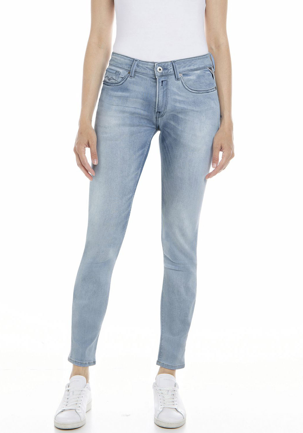 Replay 5-Pocket-Jeans »NEW LUZ«, in Ankle-Länge von Replay