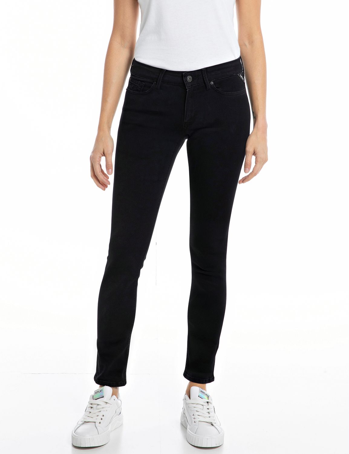 Replay 5-Pocket-Jeans »NEW LUZ«, in Ankle-Länge von Replay