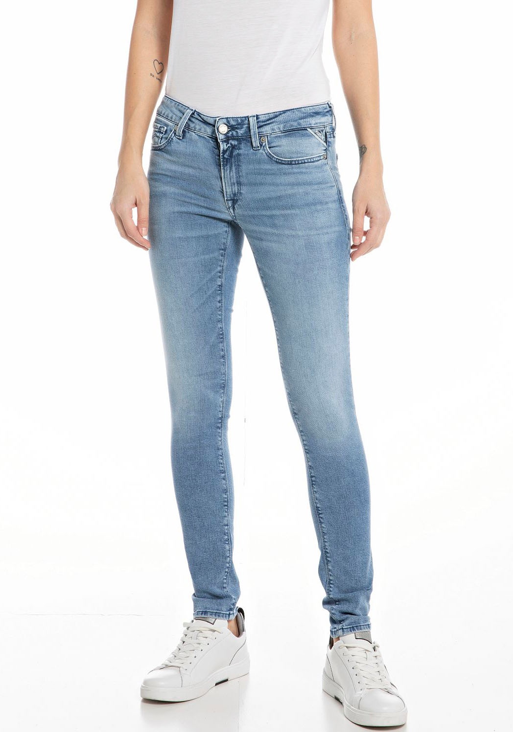 Replay 5-Pocket-Jeans »NEW LUZ Skinny Fit«, in Ankle-Länge von Replay