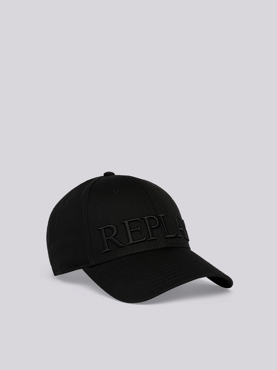 Replay Baseball Cap, mit grossem Logo-Schriftzug von Replay