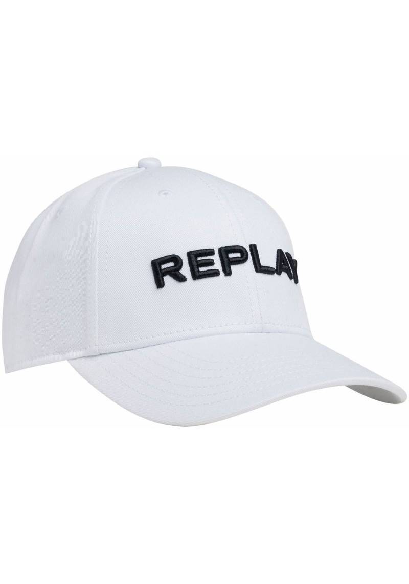 Replay Baseball Cap »COMPONENTE NATURALE«, mit Logo-Stickerei von Replay