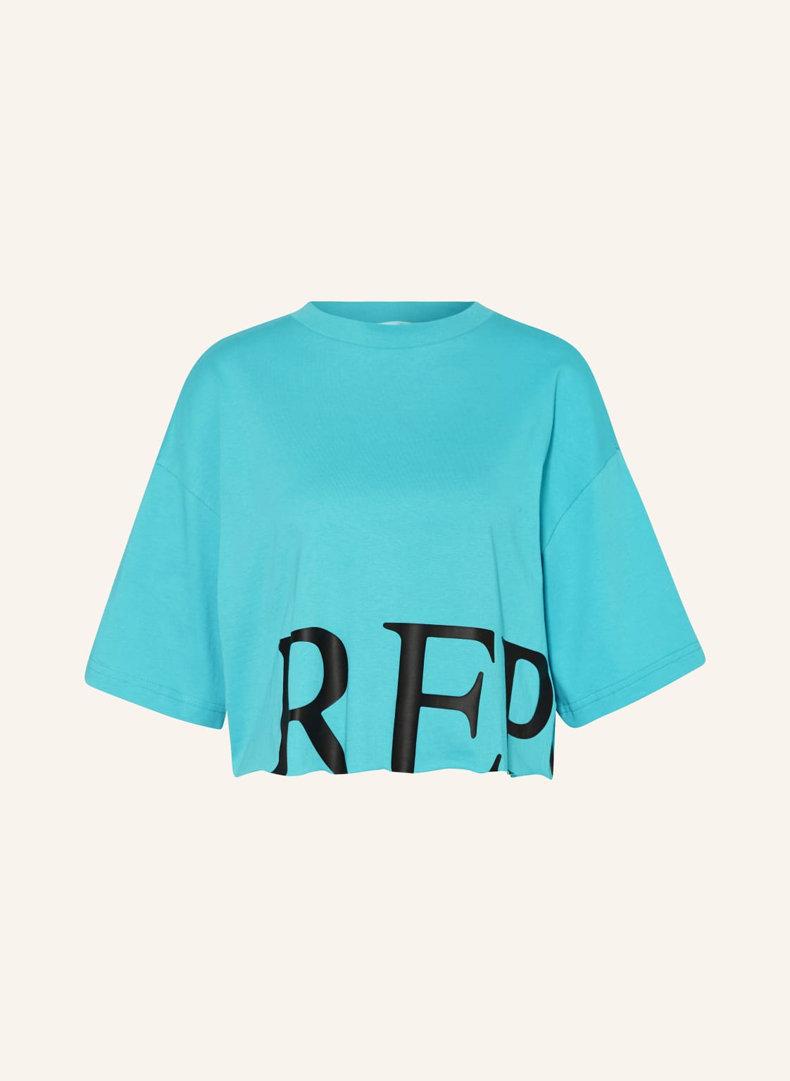 Replay Cropped-Shirt gruen von Replay