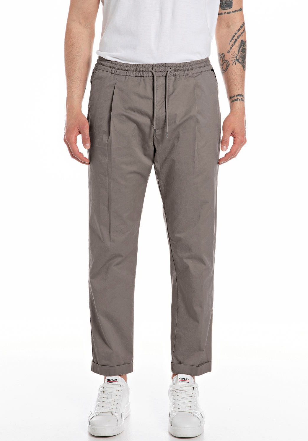Replay Schlupfhose »Regular Fit«, mit elastischem Bund Replay Schlupfhose »Regular Fit«, mit elastischem Bund von Replay