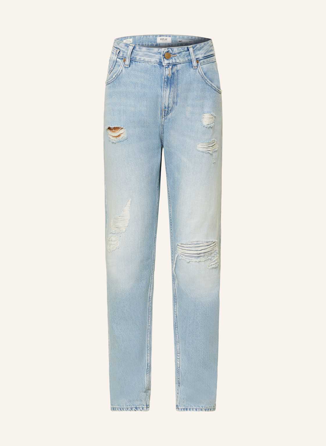 Replay Destroyed Jeans Marty blau von Replay