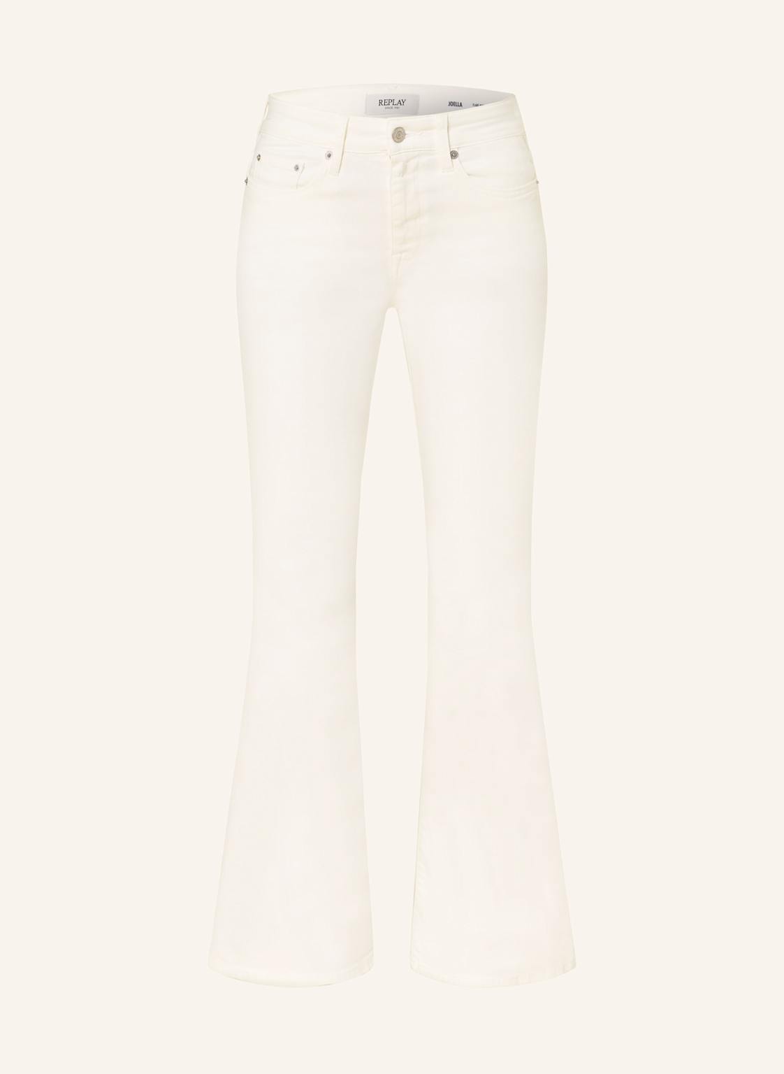 Replay Flared Jeans Joella weiss Replay Flared Jeans Joella weiss von Replay