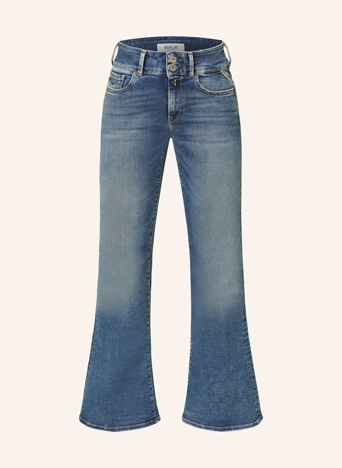 Replay Flared Jeans blau von Replay