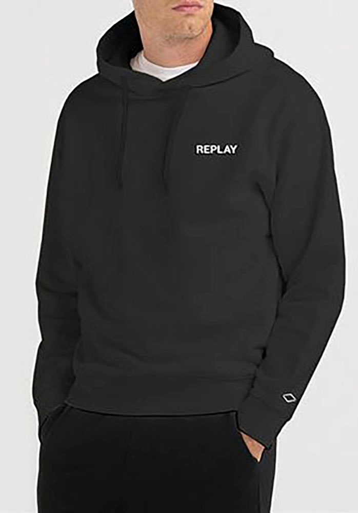 Replay Hoodie, aus Baumwolle von Replay