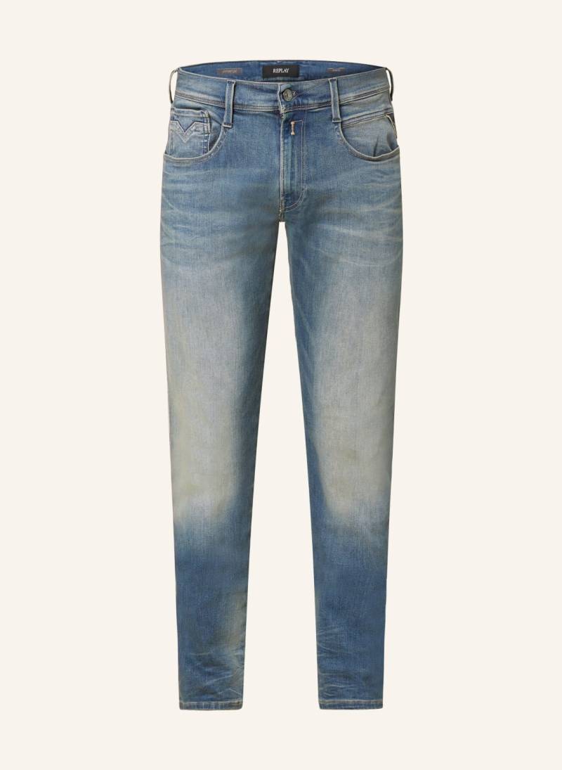 Replay Jeans Anbass Slim Fit blau von Replay