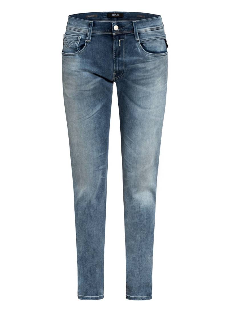 Replay Jeans Anbass Slim Fit blau von Replay