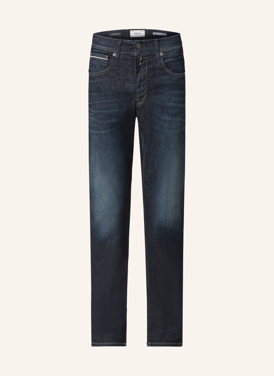 Replay Jeans Grover Standard Fit blau von Replay