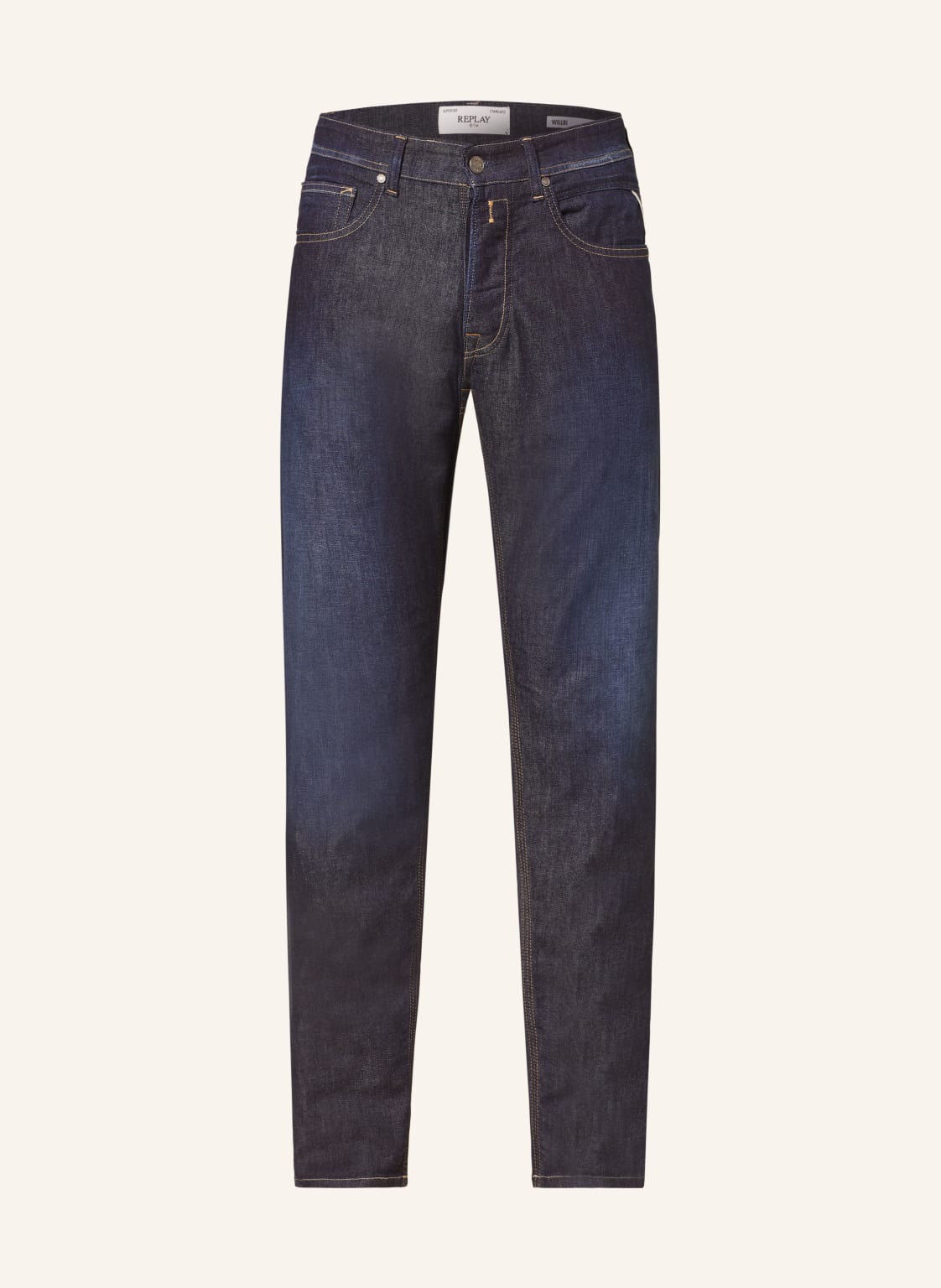 Replay Jeans Regular Slim Fit blau von Replay