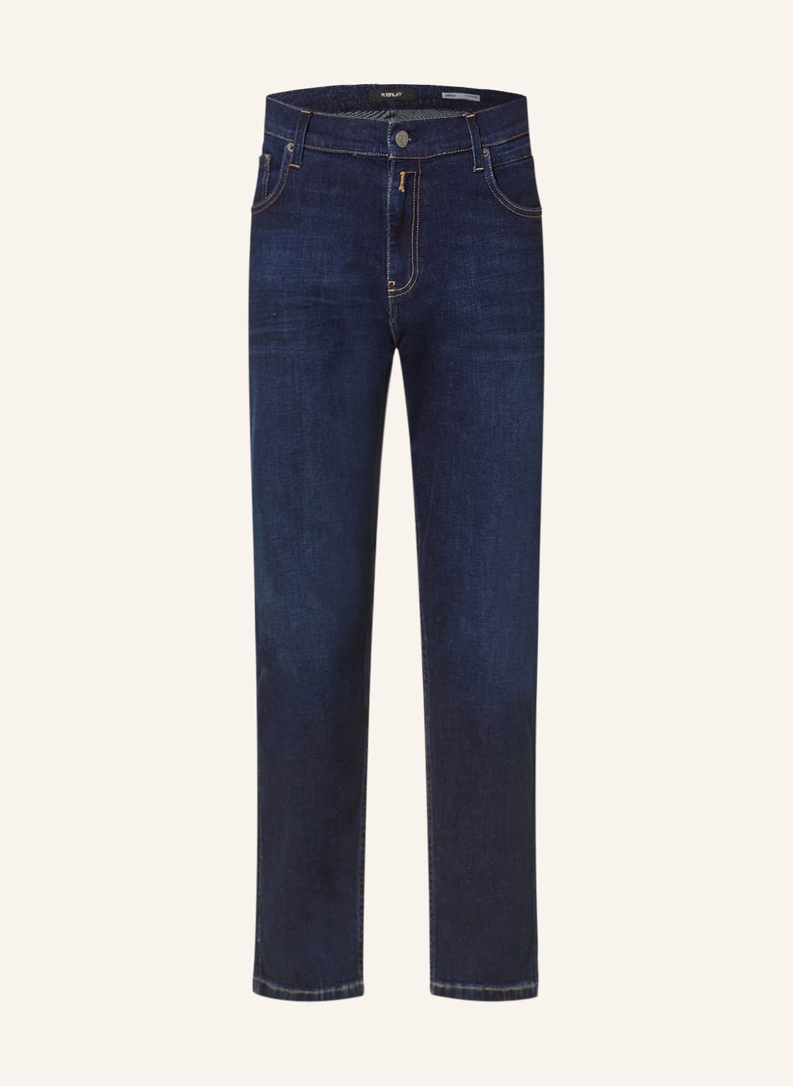 Replay Jeans Sandot Relaxed Tapered blau von Replay