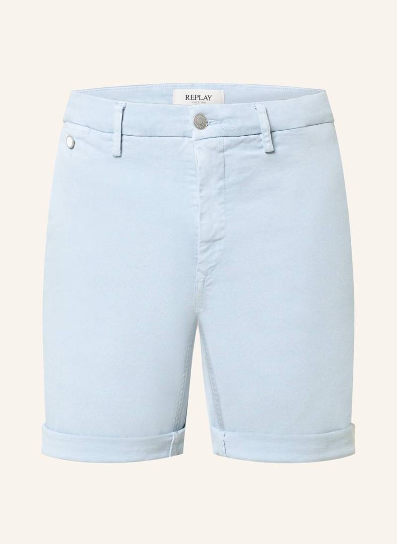 Replay Jeansshorts Benni Regular Fit blau von Replay