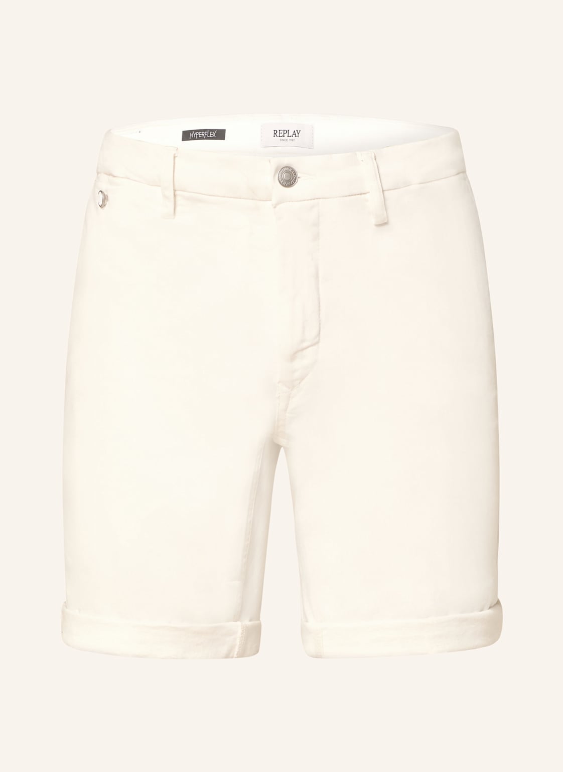 Replay Jeansshorts Benni Regular Fit weiss Replay Jeansshorts Benni Regular Fit weiss von Replay
