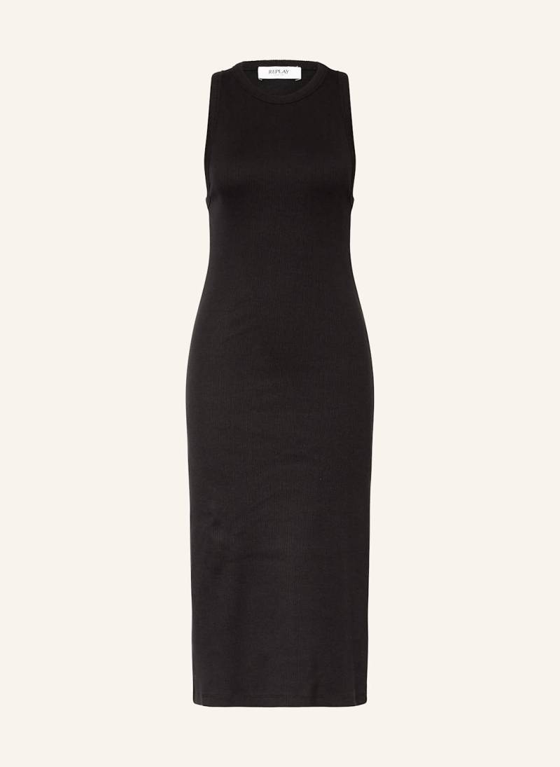 Replay Jerseykleid schwarz von Replay