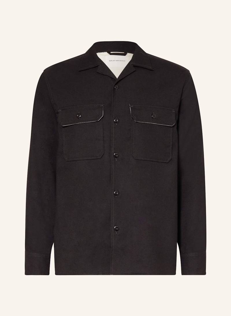 Replay Overshirt schwarz von Replay