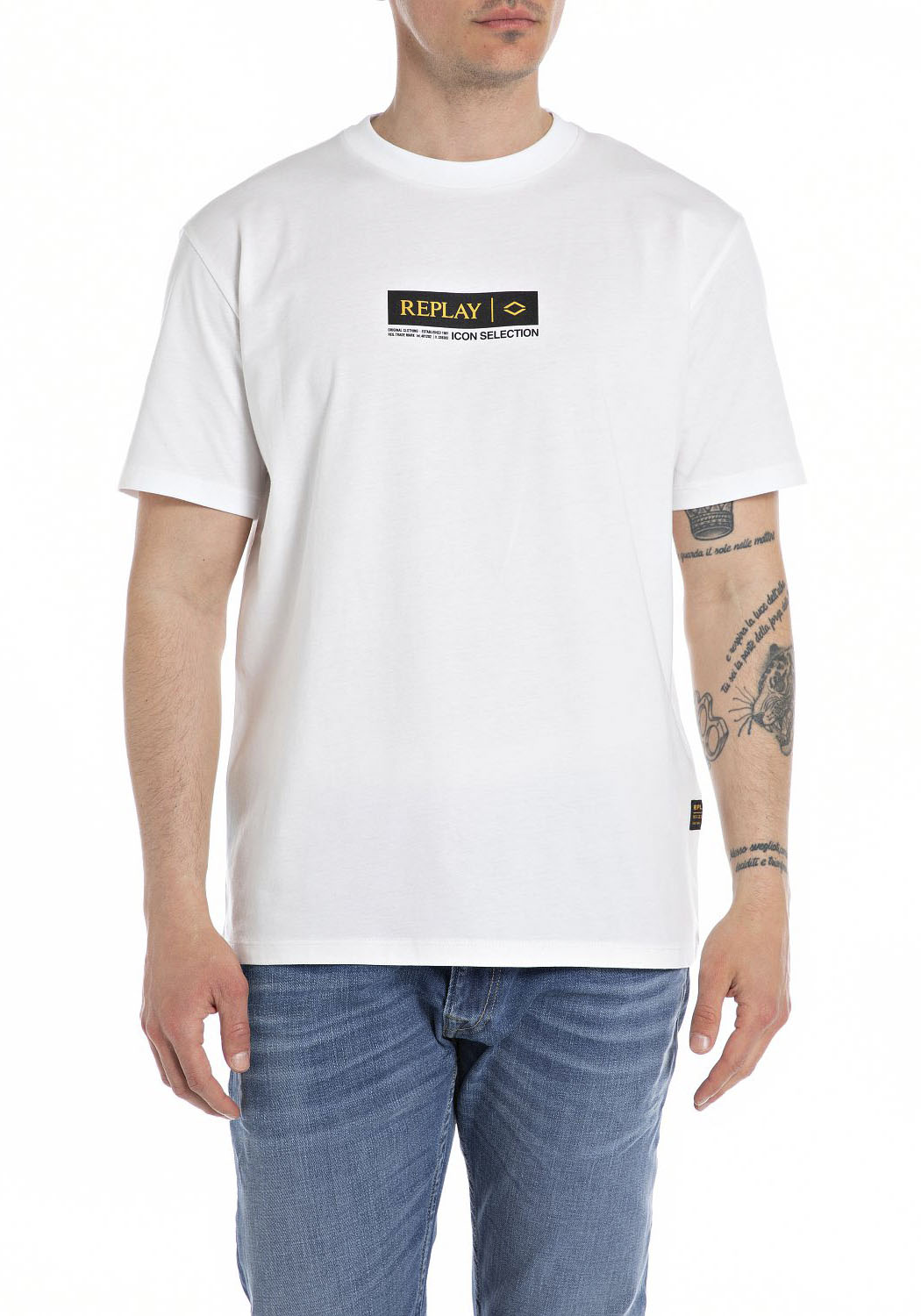 Replay Rundhalsshirt Replay Rundhalsshirt von Replay