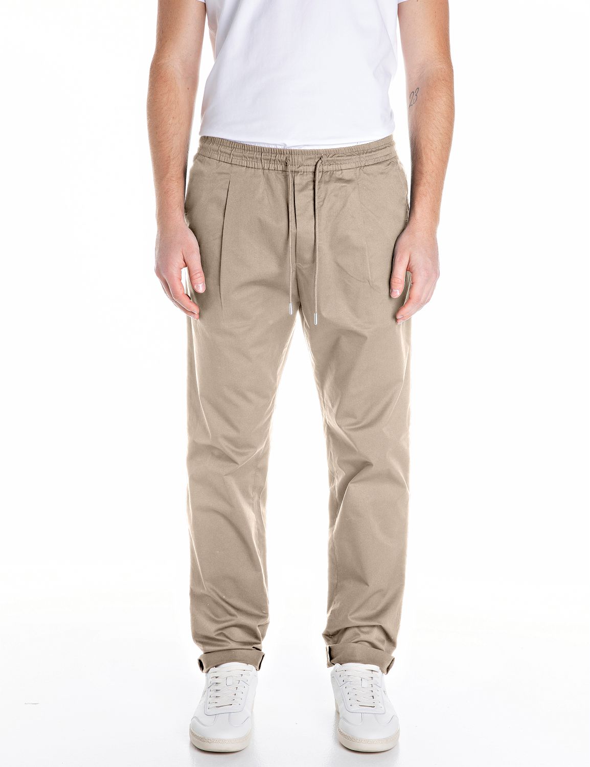 Replay Schlupfhose »Regular Fit«, mit elastischem Bund Replay Schlupfhose »Regular Fit«, mit elastischem Bund von Replay