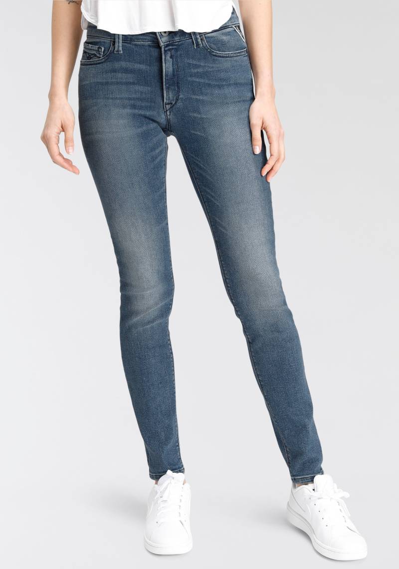 Replay Skinny-fit-Jeans »LUZIEN«, POWERSTRETCH-DENIM mit Used-Effekten von Replay