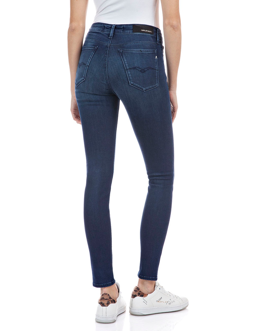 Replay Skinny-fit-Jeans »Luzien«, Powerstretch-Denim - Highwaist Replay Skinny-fit-Jeans »Luzien«, Powerstretch-Denim - Highwaist von Replay