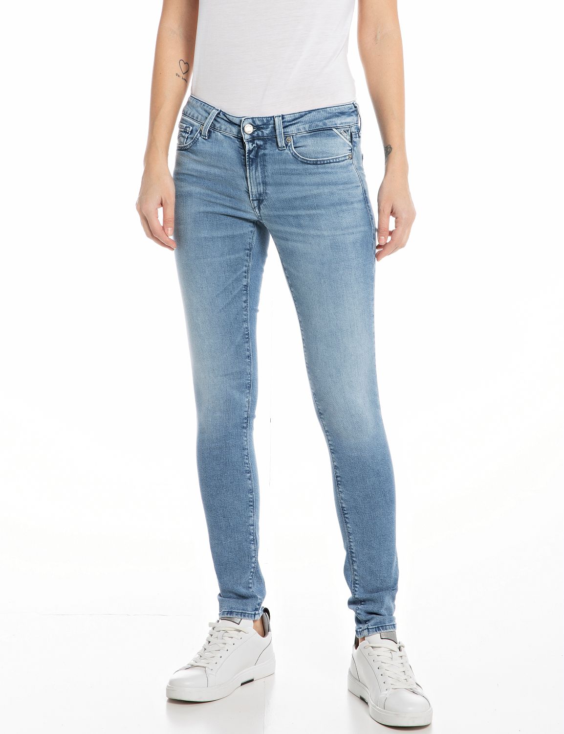 Replay 5-Pocket-Jeans »NEW LUZ Skinny Fit«, in Ankle-Länge von Replay