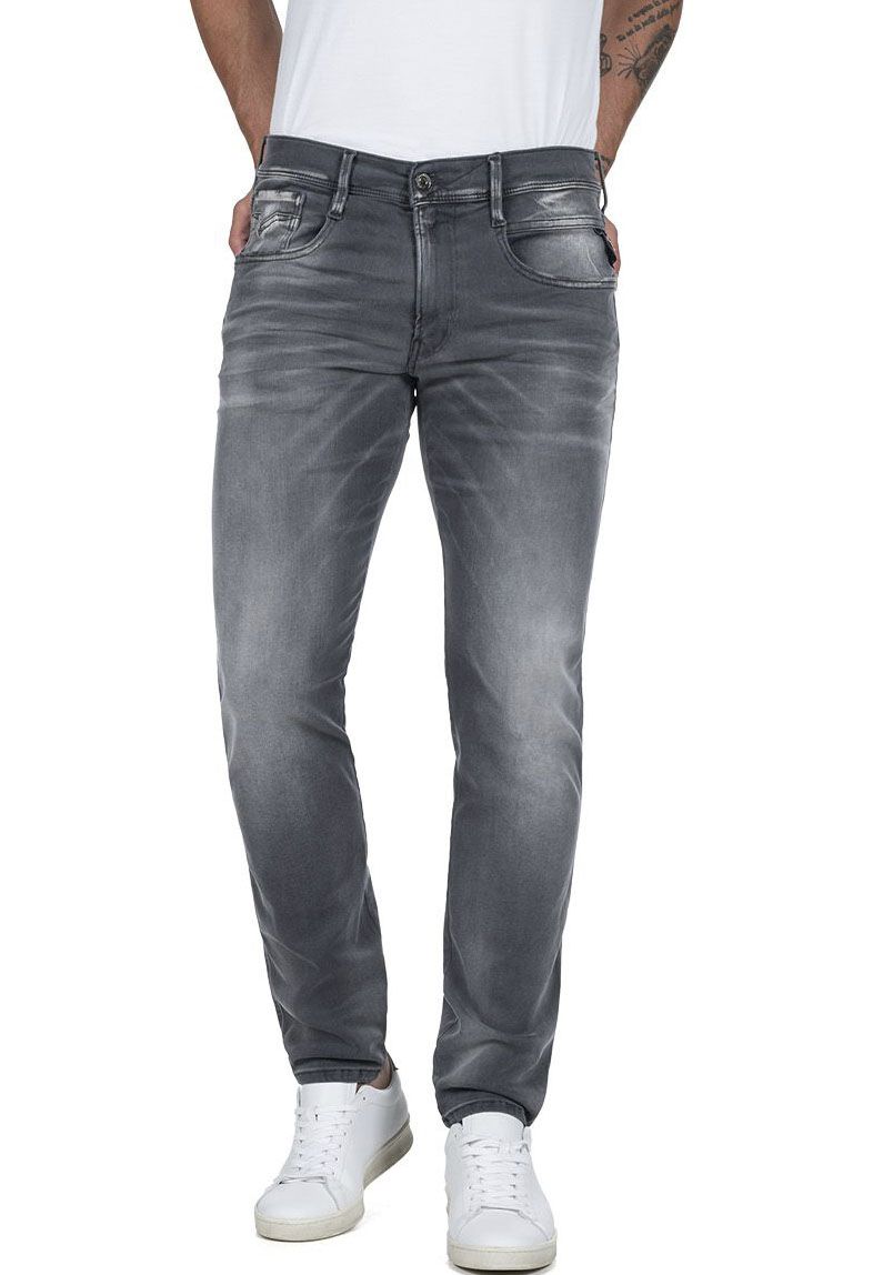 Replay Slim-fit-Jeans »ANBASS HYPERFLEX BIO« von Replay