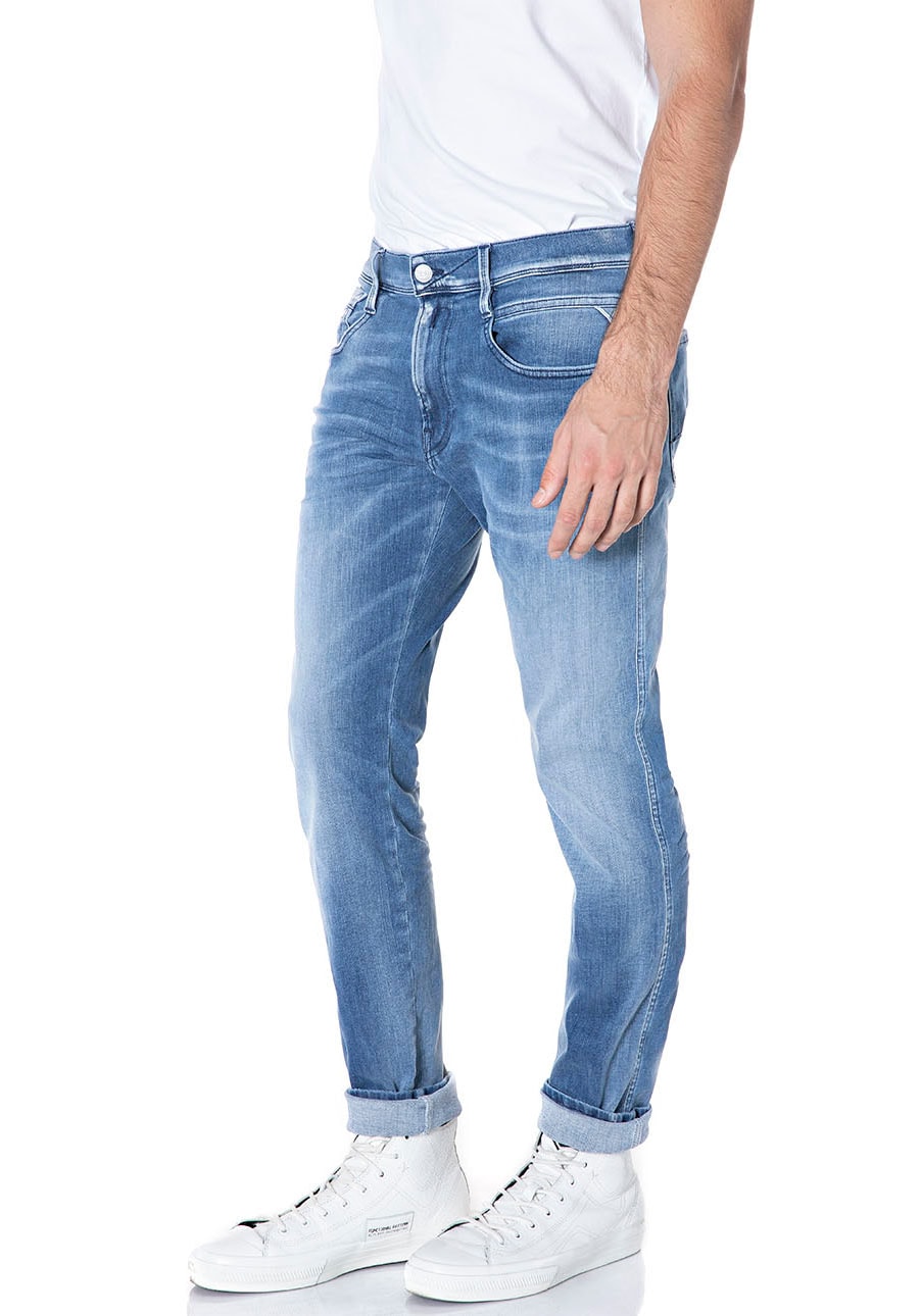 Replay Slim-fit-Jeans »ANBASS HYPERFLEX BIO« von Replay