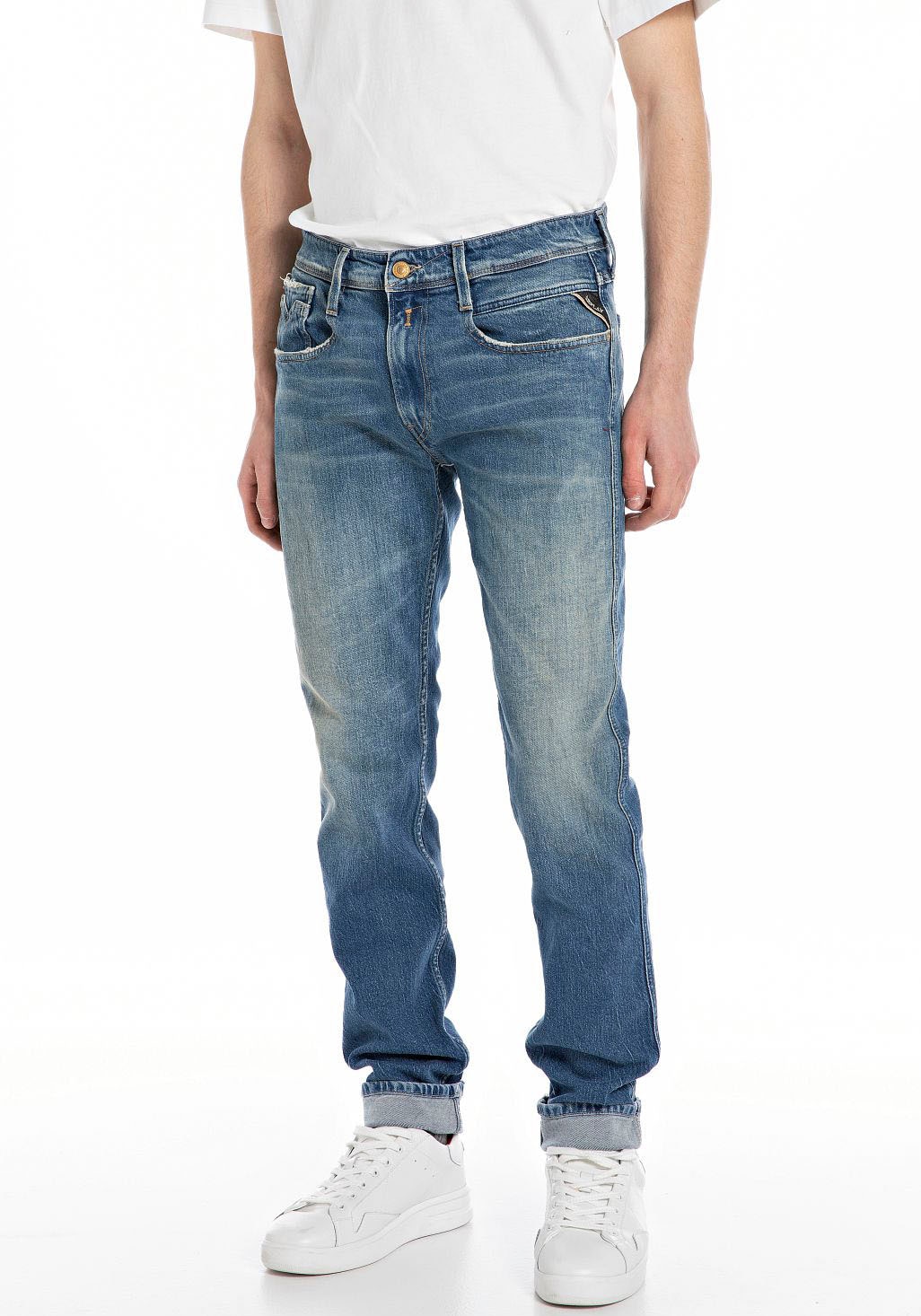 Replay Slim-fit-Jeans »ANBASS HYPERFLEX BIO« von Replay