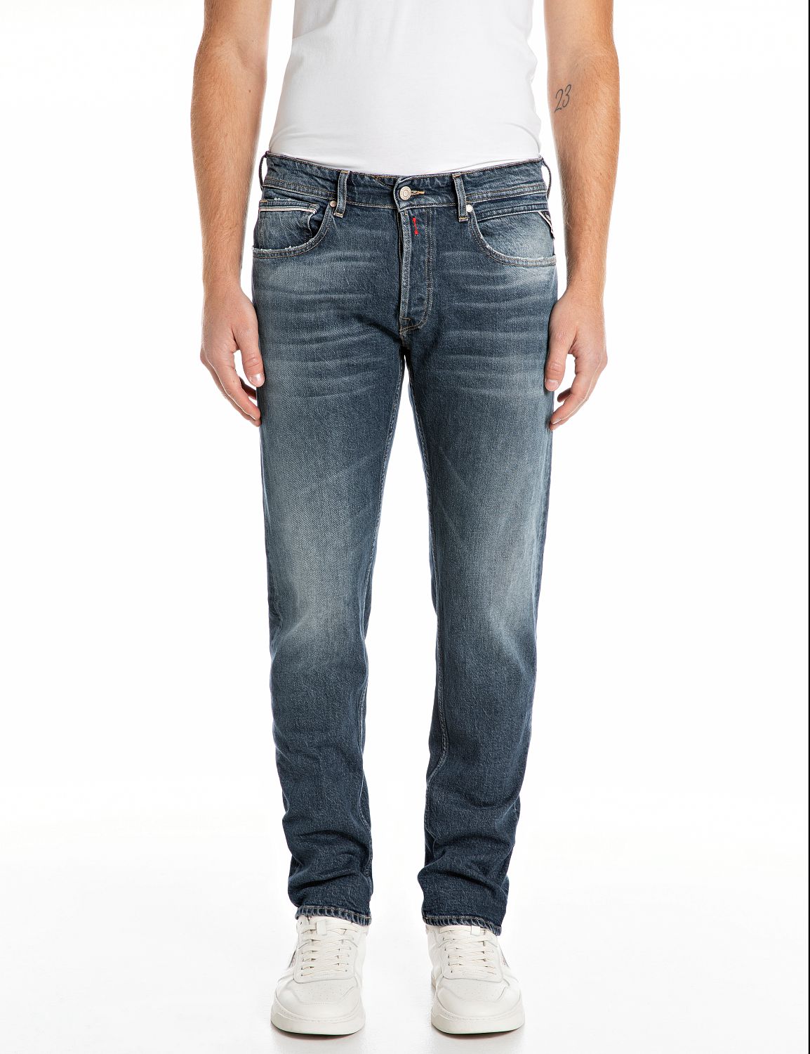 Replay Straight-Jeans »GROVER«, in vielen verschiedenen Waschungen, mit Stretch Replay Straight-Jeans »GROVER«, in vielen verschiedenen Waschungen, mit Stretch von Replay