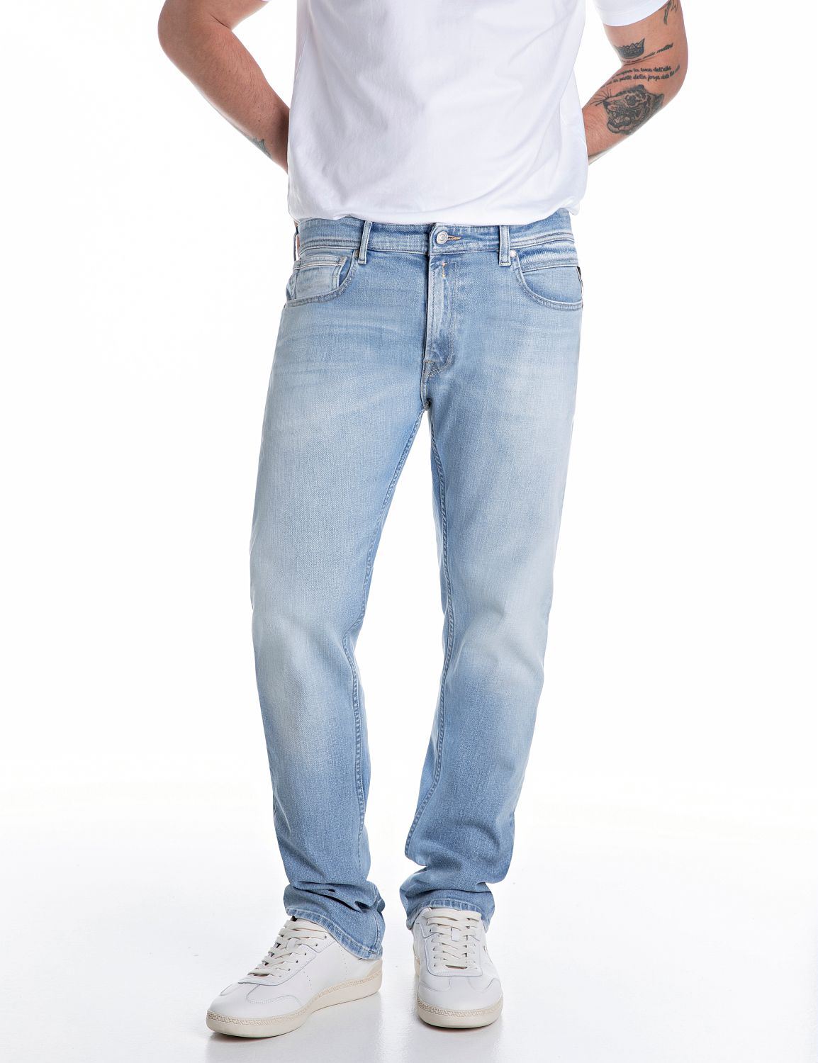 Replay Straight-Jeans »GROVER«, in vielen verschiedenen Waschungen, mit Stretch Replay Straight-Jeans »GROVER«, in vielen verschiedenen Waschungen, mit Stretch von Replay